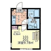 デンプシーヒルの間取り画像