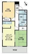 タートルハイツAの間取り画像