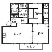 構壱番館Aの間取り画像