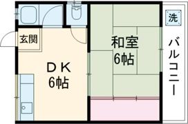 椿ハイツの間取り画像