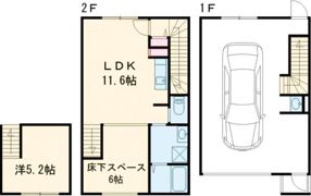 &Space茨木の間取り画像