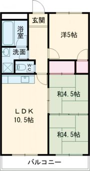 ベアード水上の間取り画像