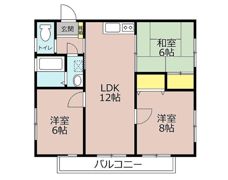 第6ヒノマルビルの間取り画像