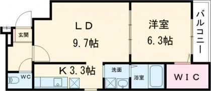 フジパレス堺石津川Ⅱ番館の間取り画像