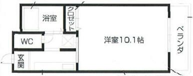 フィネス阿部の間取り画像