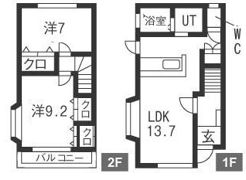 プロヴァンス・ドミール E棟の間取り画像
