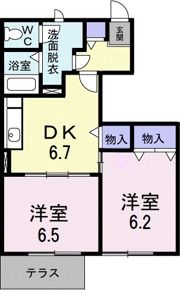 オルゴールCの間取り画像