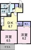オルゴールCの間取り画像