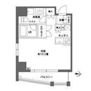 カスタリア森下Ⅱの間取り画像