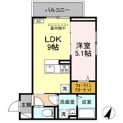 Plum tree garden Gの間取り画像