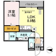 レ・プリュームの間取り画像
