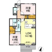 仮）D-ROOM 高柳の間取り画像