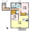 D-room ちはやの間取り画像