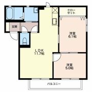 ザリーヤ Aの間取り画像