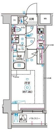 セジョリ高井戸Ⅱの間取り画像