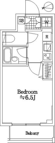 スパシエ 八王子 クレストタワーの間取り画像