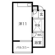クレイタスパークVの間取り画像