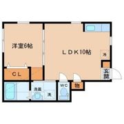 カーサフォレスタEastの間取り画像