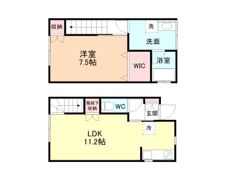 Bleston Courtの間取り画像