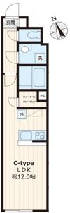 アイリス立川の間取り画像