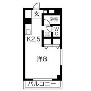 レジオンドヌール【オール電化】【保証会社GTN利用可】の間取り画像