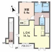 ブランシェ298の間取り画像
