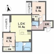 シャーメゾン妙体寺町 伴の間取り画像