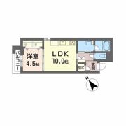 Paradiso熊本駅前の間取り画像