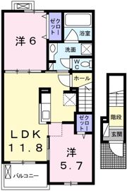インプレス・ヴィラの間取り画像