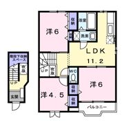 ルシアの間取り画像