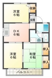 Precious高洲の間取り画像