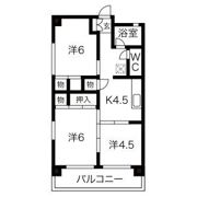第1モナミマンションの間取り画像