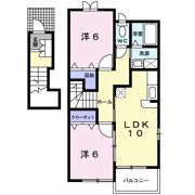 ウエストファーム カタカミの間取り画像