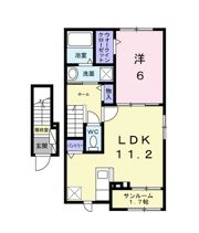 パレスコーネリアⅠの間取り画像