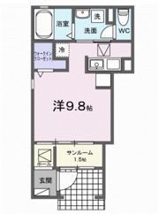 FREUDE（フロイデ）の間取り画像