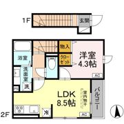 グラナーデ大和町の間取り画像