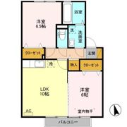 コスミオン Bの間取り画像