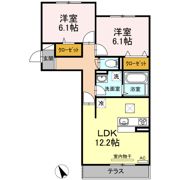 暁雲の間取り画像