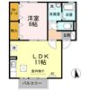 シティーハウス南手城2の間取り画像