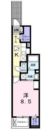 プチメゾン松和花壇の間取り画像