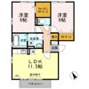 サンパレス引野の間取り画像