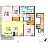 クレール富久 Bの間取り画像