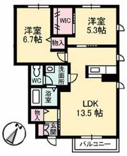 蔵王ヒルズの間取り画像