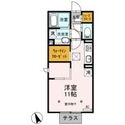 マロニエジャルダン Bの間取り画像