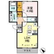 プレミスト Ⅱの間取り画像