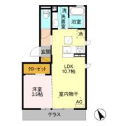 フルールの間取り画像