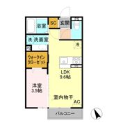 フィールドビレッジの間取り画像