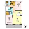 アントス Aの間取り画像