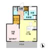 アントス Aの間取り画像