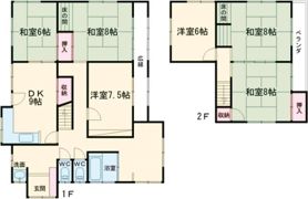 桔梗が丘5番町戸建の間取り画像